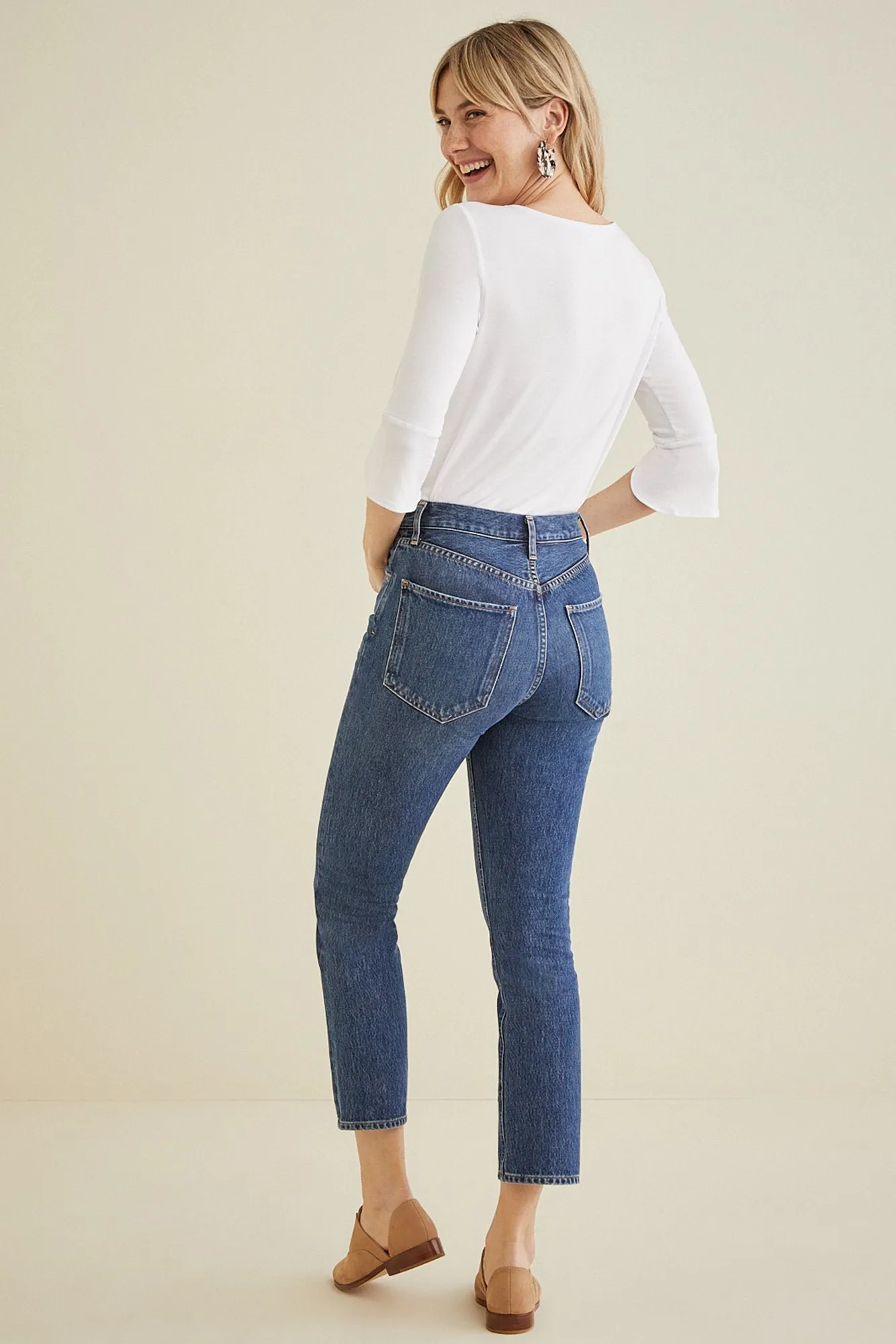 Meg 3/4 Sleeve Top