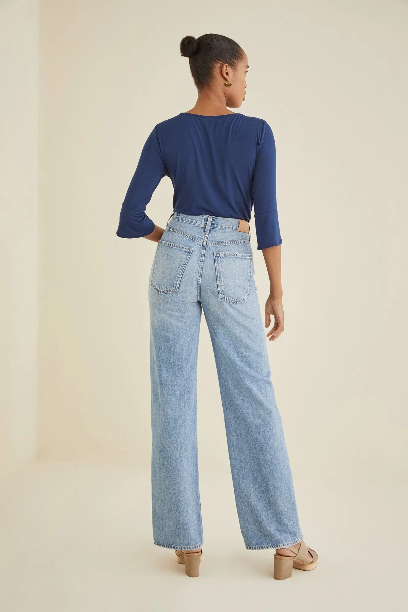 Meg 3/4 Sleeve Top
