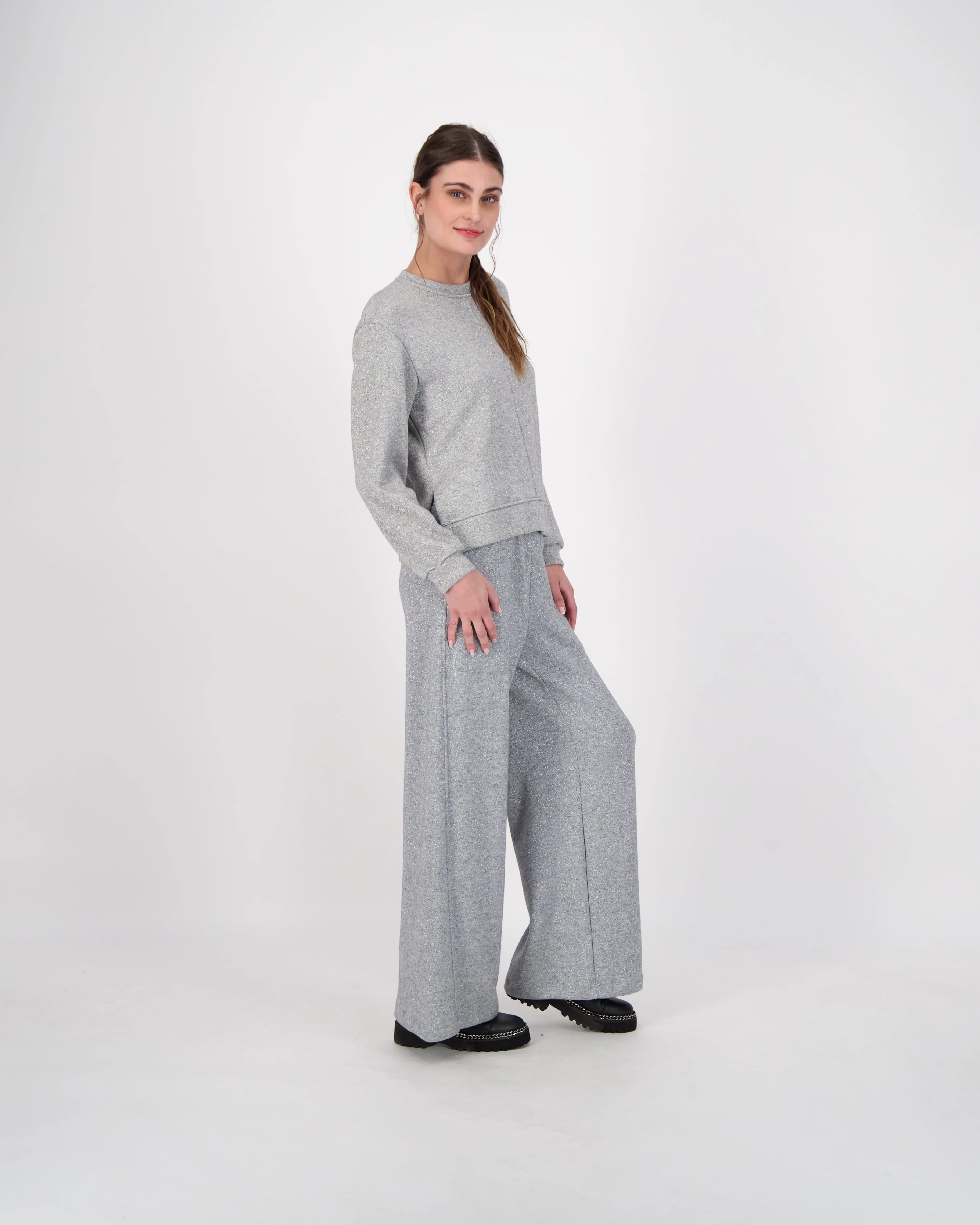 Melange Knit Pant