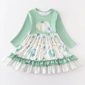 Mint Pumpkin Dress