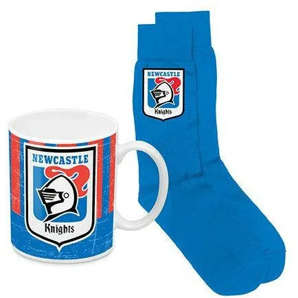 Newcastle Knights Heritage Mug & Sock Pack