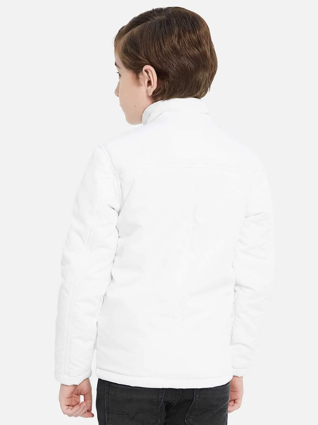 Octave Boys Long Sleeves Mock Collar Puffer Jacket