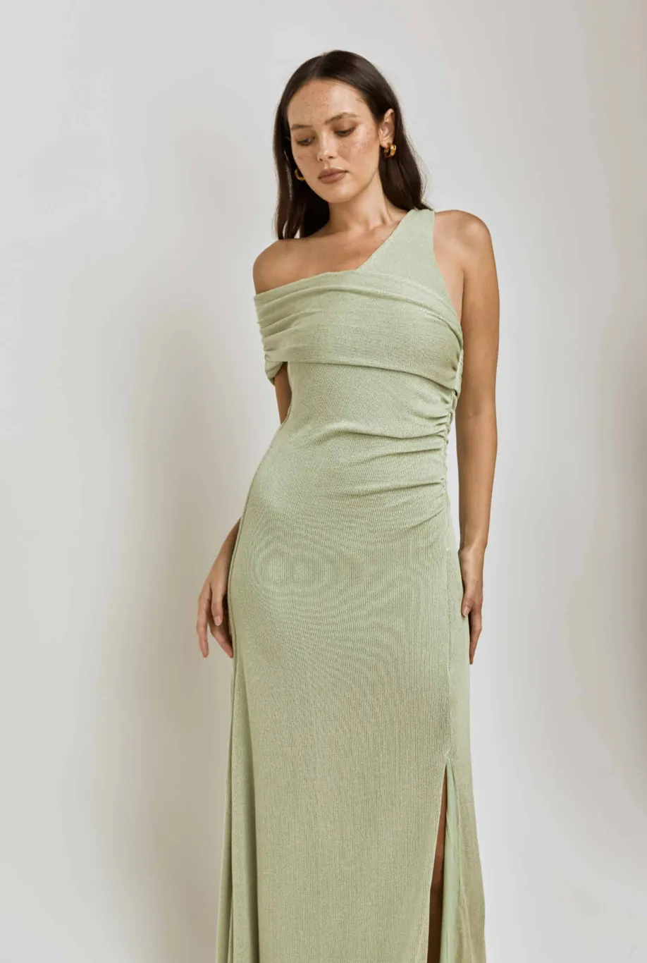 Overlay Midi Dress