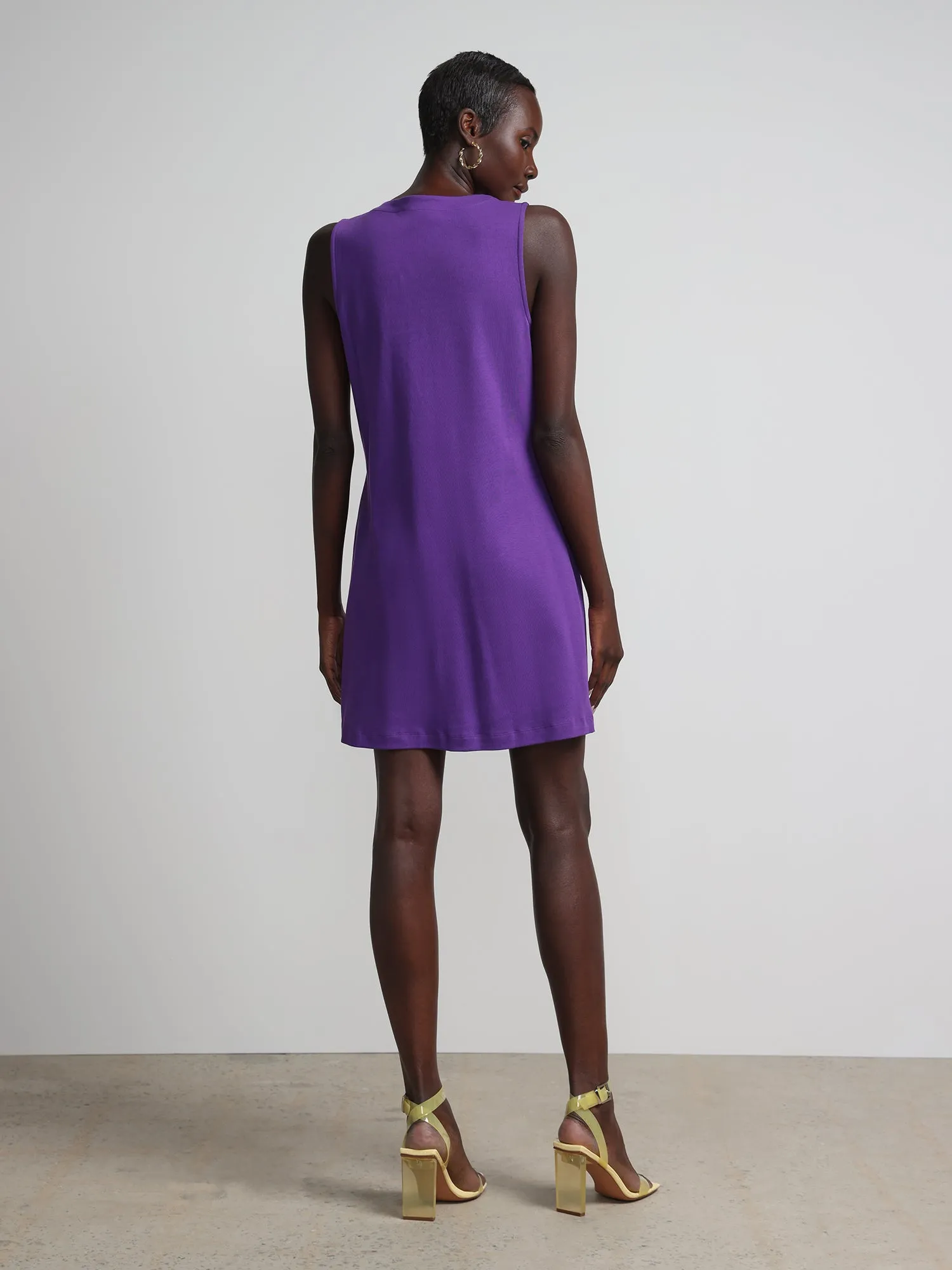 Patch-Pocket Shift Dress - City Knits