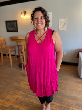 Plus Size- Jersey Knit Dress