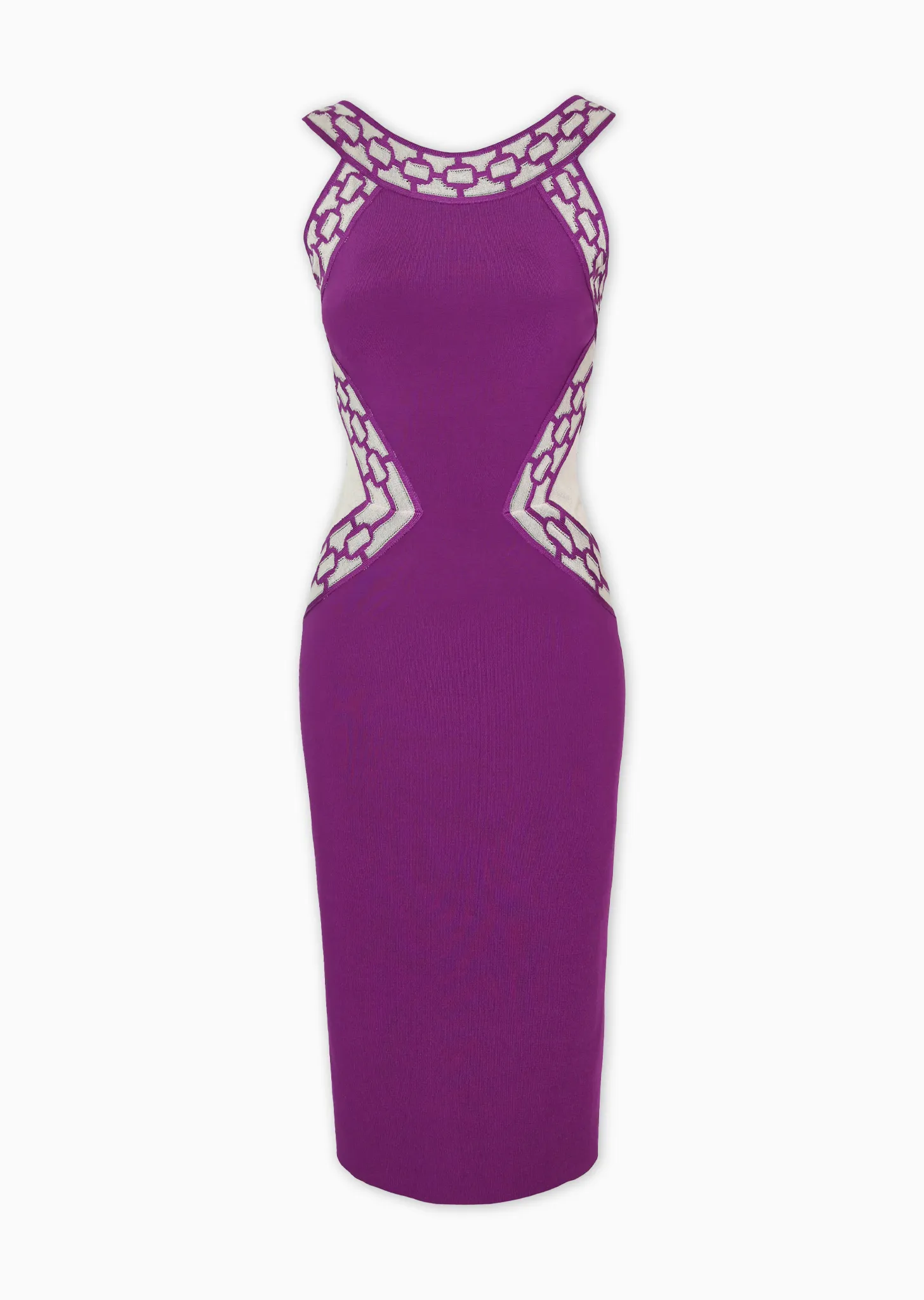 *PRE-ORDER* Regina - Chain Link Halter Dress