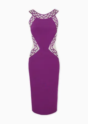 *PRE-ORDER* Regina - Chain Link Halter Dress