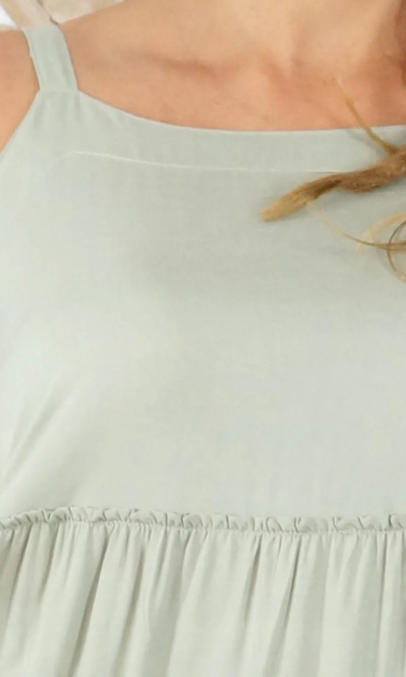 Rayon Dress Twiggy Plain, More Colours
