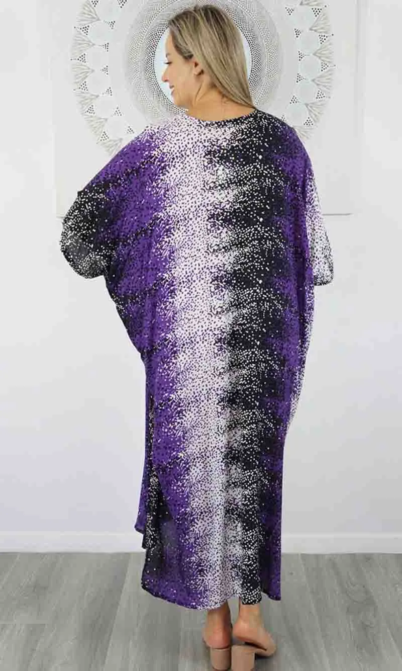 Rayon Kaftan Long Snow, More Colours
