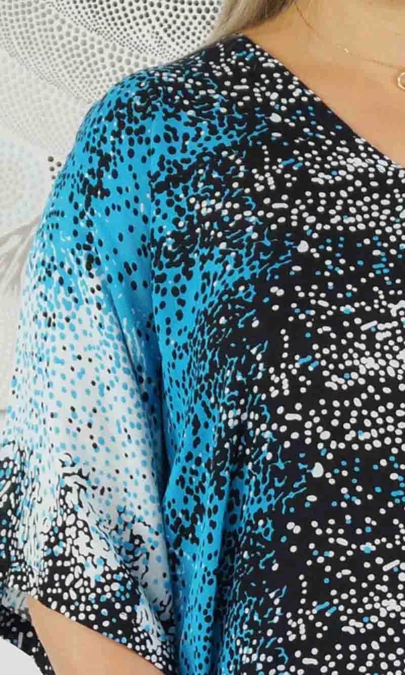 Rayon Kaftan Long Snow, More Colours