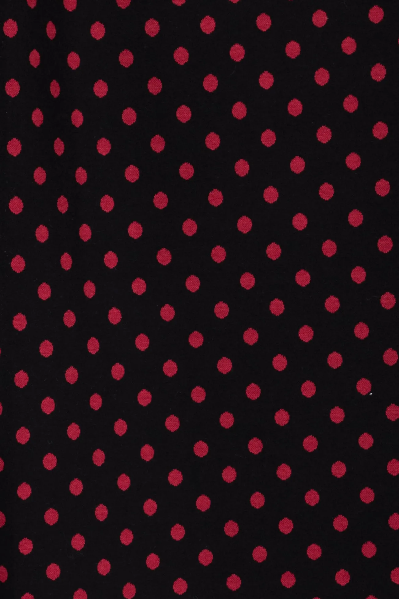 Red Hot Dots Double Knit
