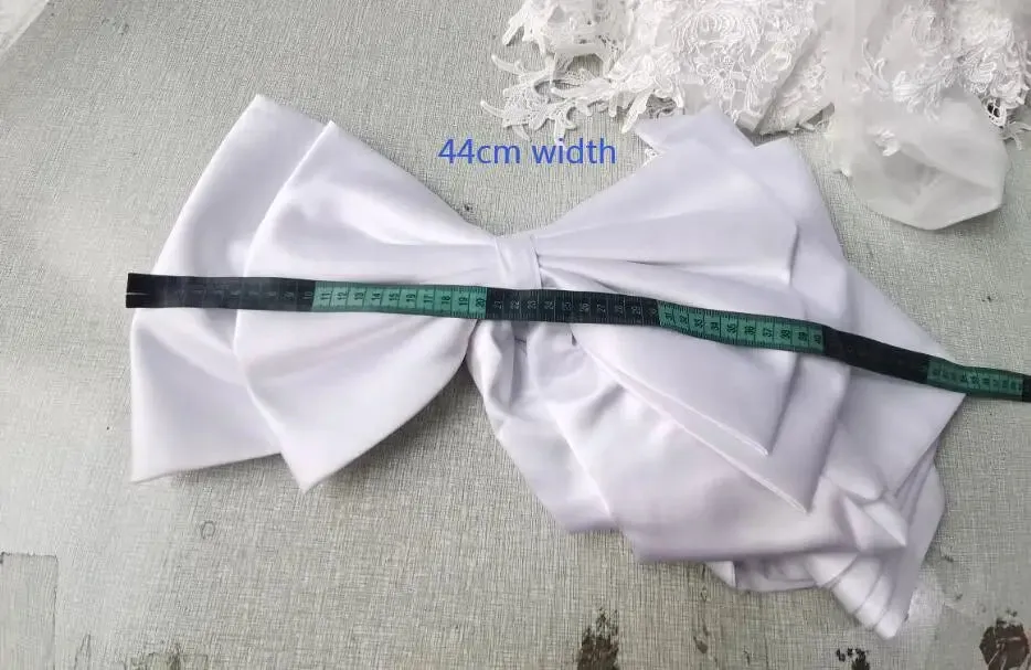 Removable Satin Wedding Dress Bow