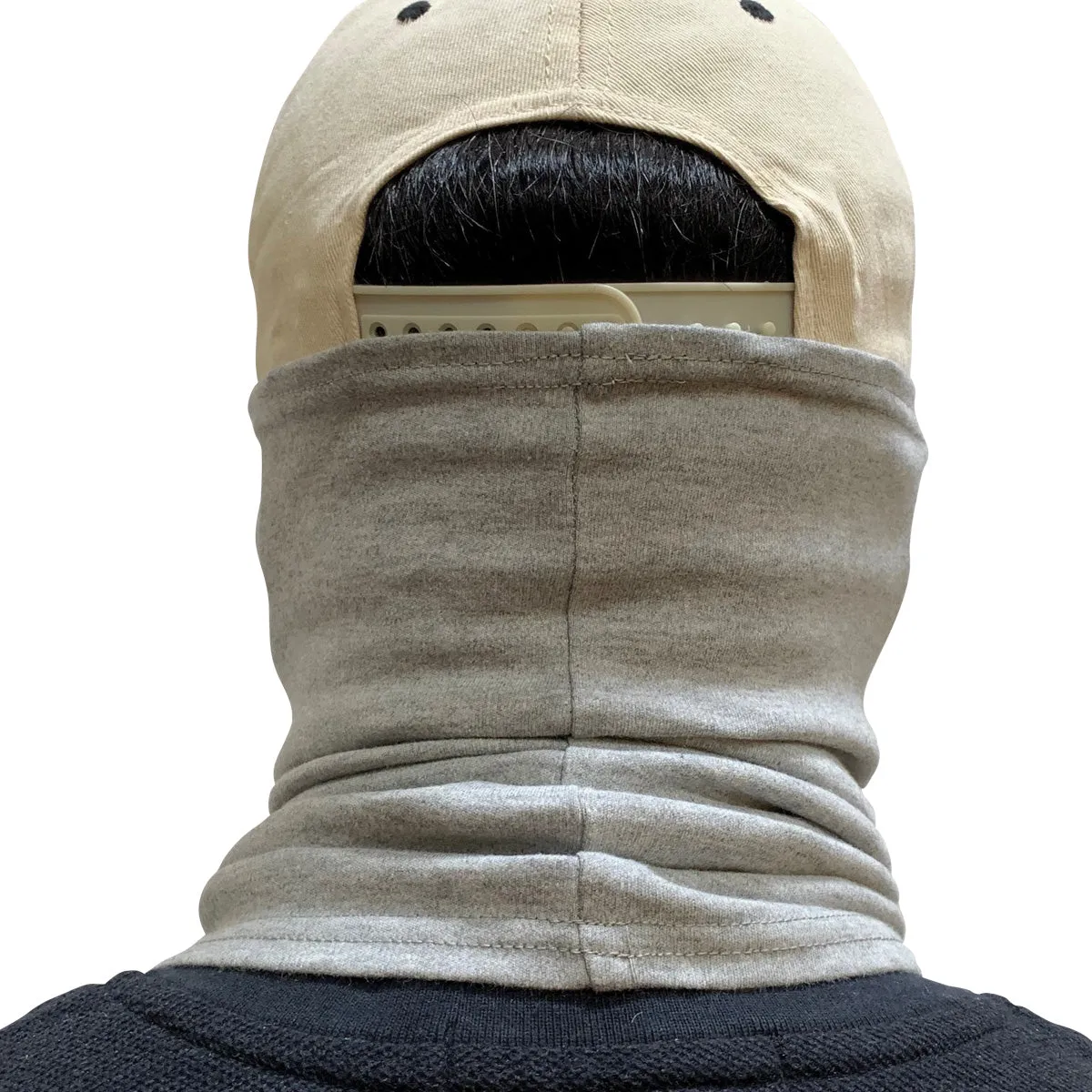 Revco AH1565-GY 7 oz. Flame-Resistant Cotton Knit Neck Gaiter (1 EA)