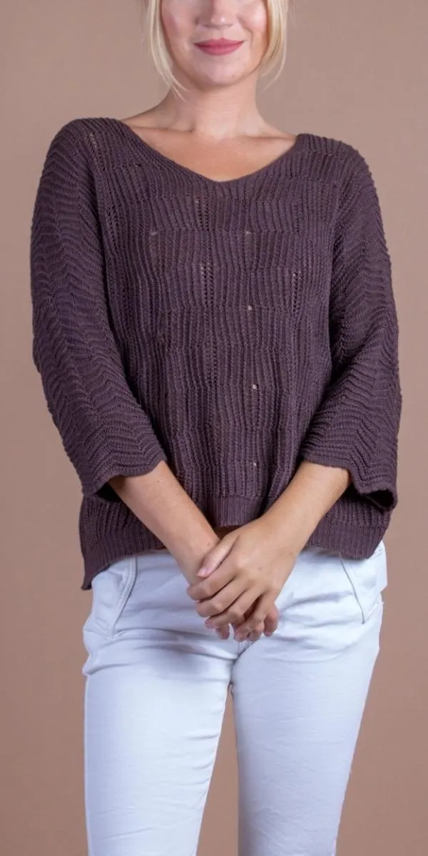 Scacchi Knit Sweater