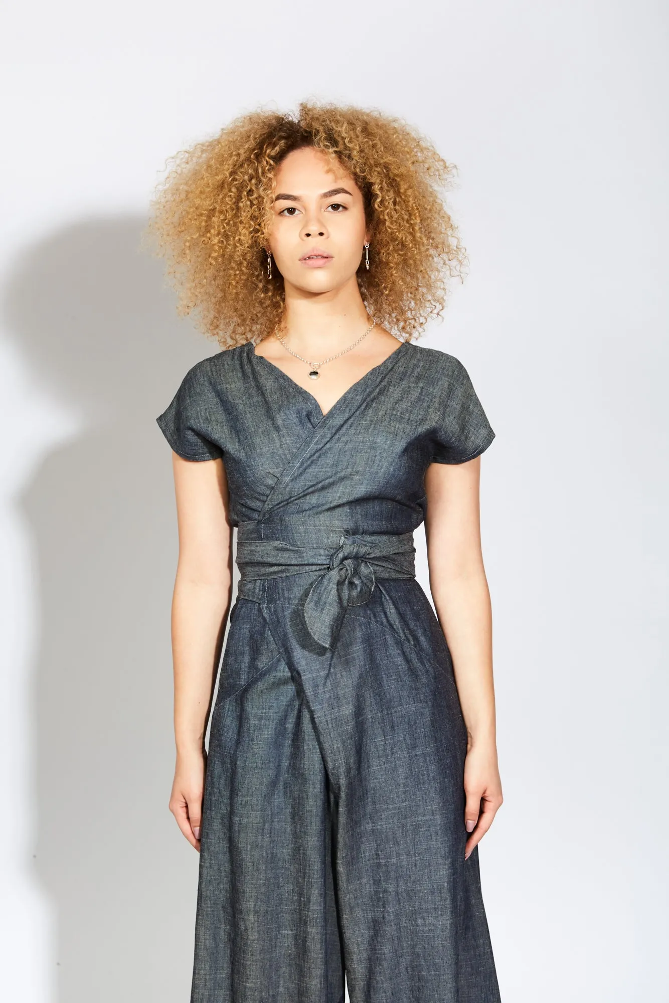 SDN Wide-Leg Jumpsuit