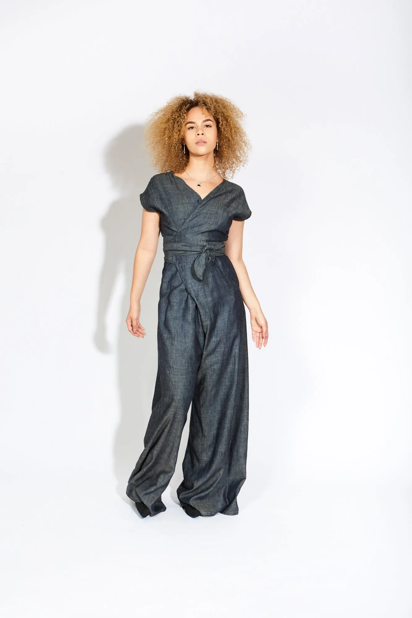 SDN Wide-Leg Jumpsuit