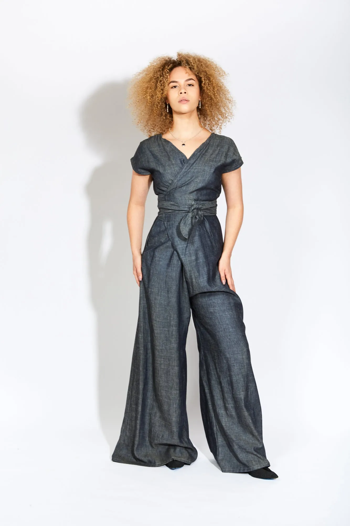 SDN Wide-Leg Jumpsuit