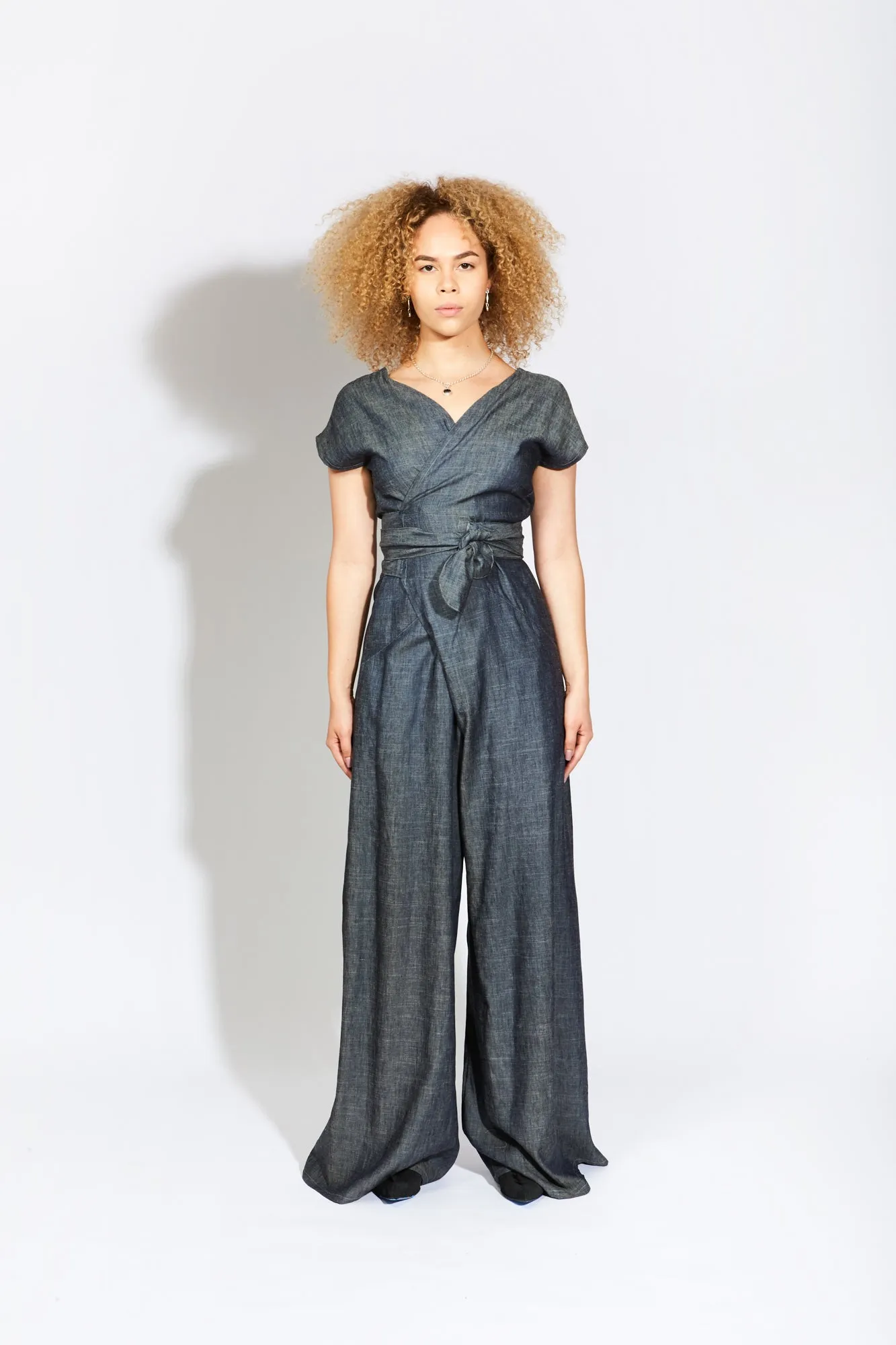 SDN Wide-Leg Jumpsuit