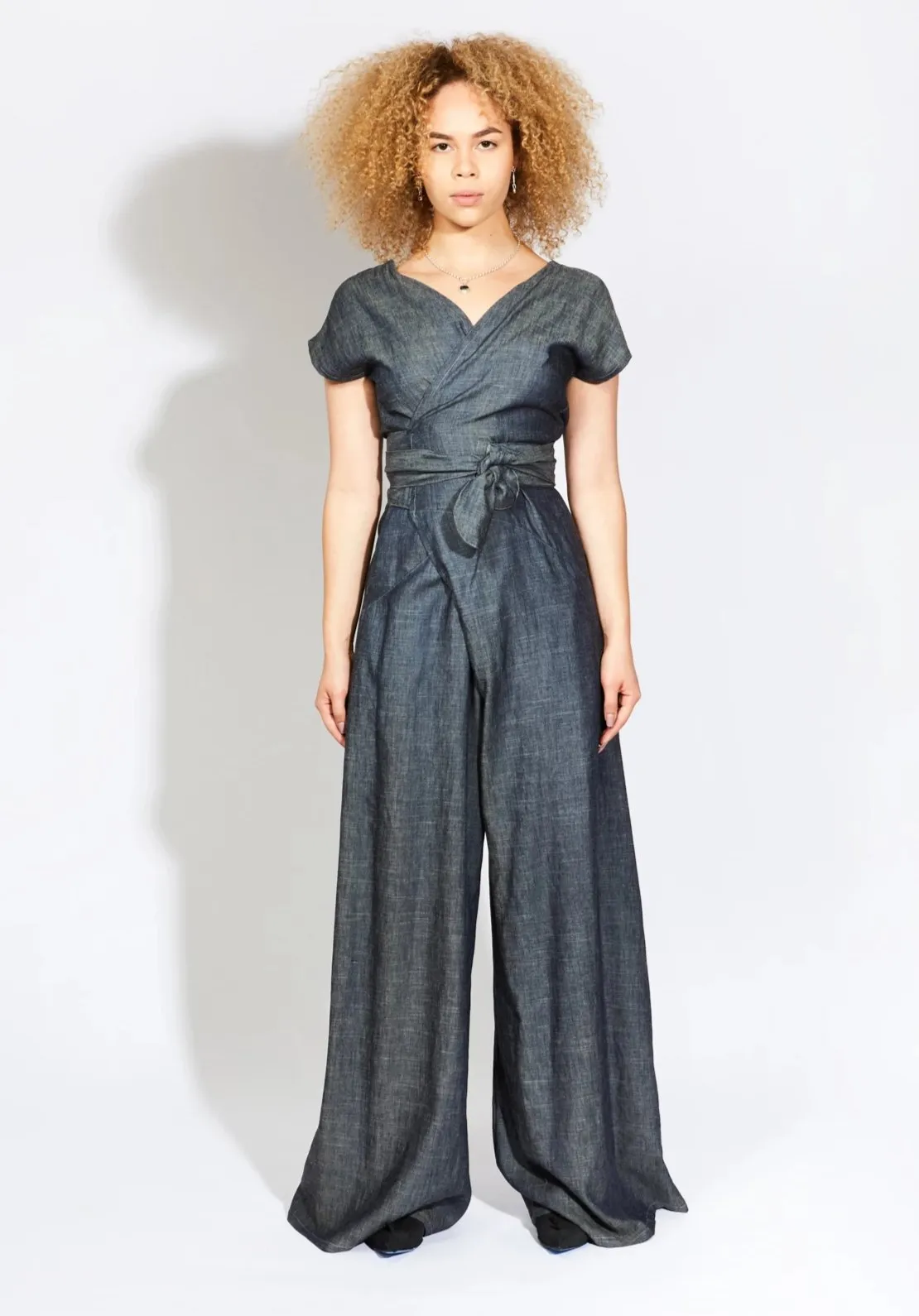 SDN Wide-Leg Jumpsuit