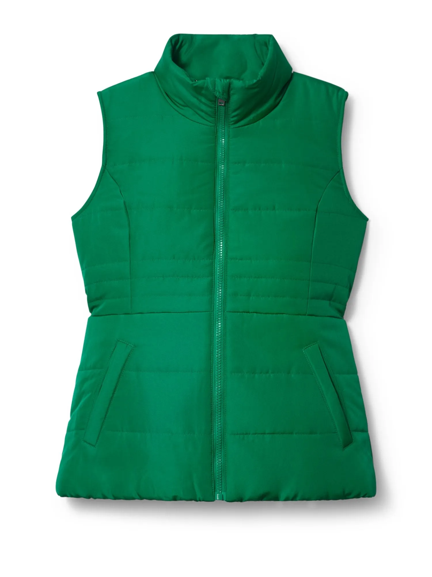 Seamed Puffer Vest