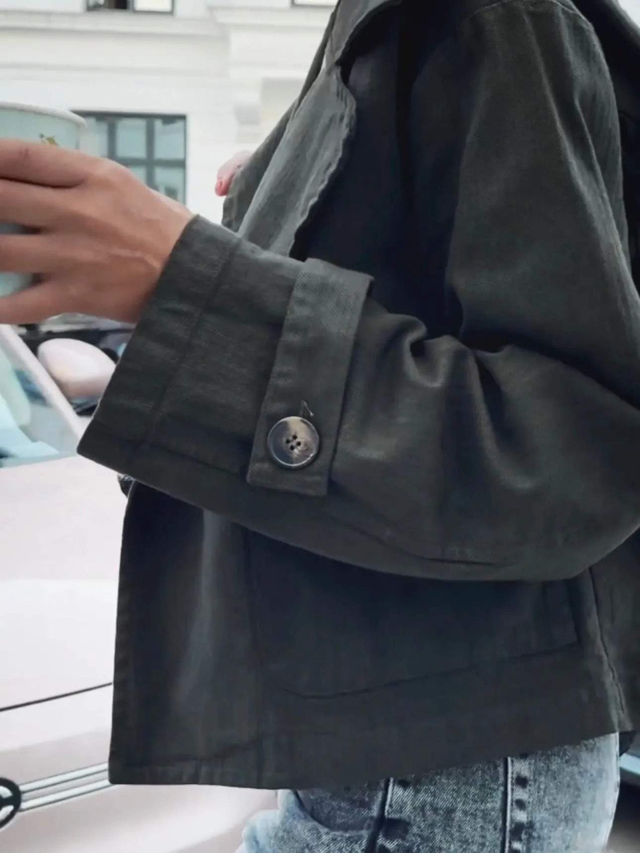 SHORT JACKET - ARMY