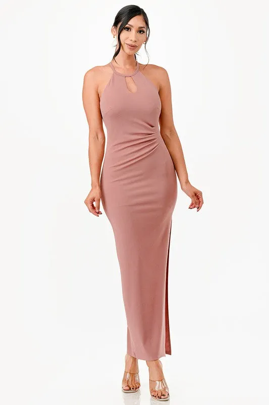 Sophisticated Peek-a-boo Dress