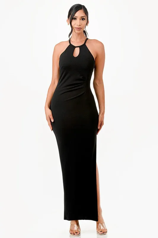 Sophisticated Peek-a-boo Dress