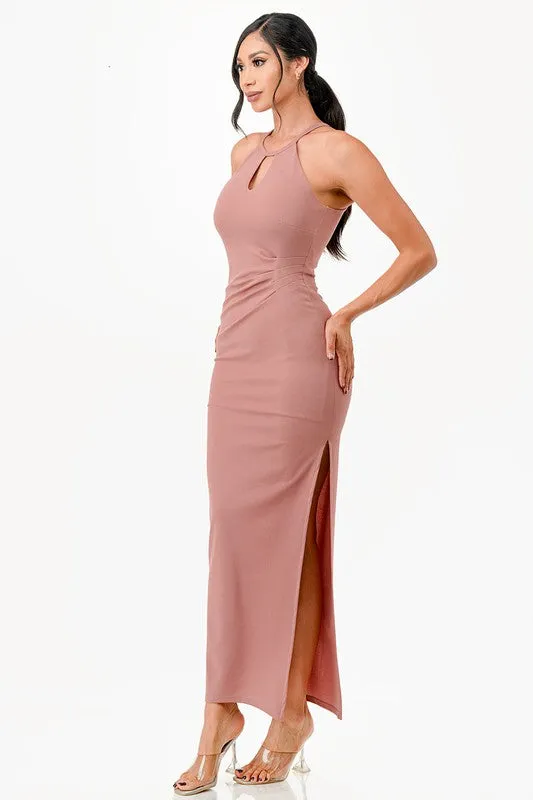 Sophisticated Peek-a-boo Dress