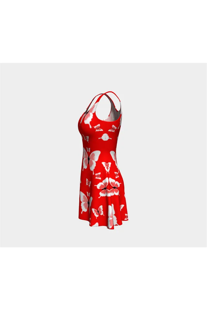 Summer of Butterflies Flare Dress