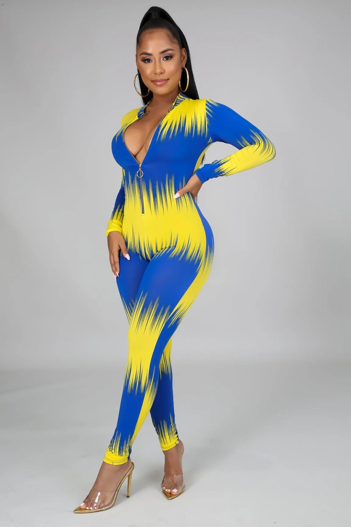 SW Copy of A jumpsuit Of two colors