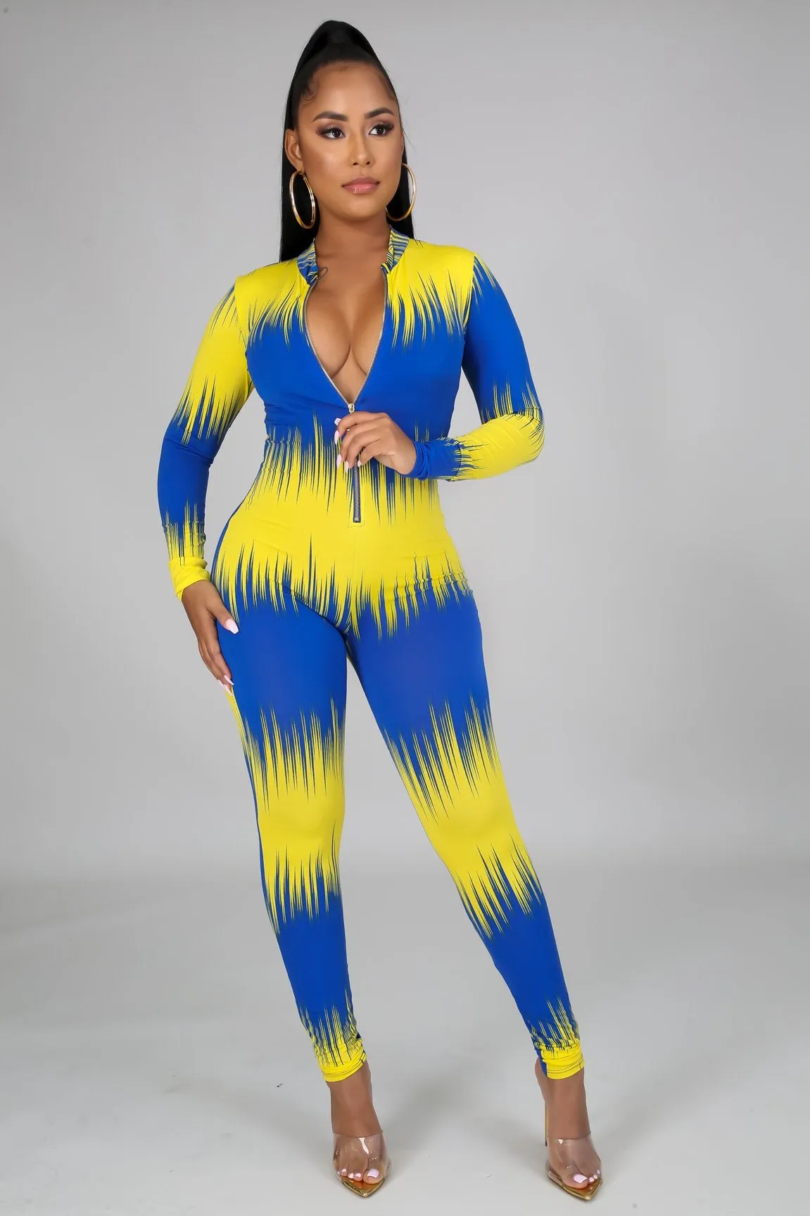 SW Copy of A jumpsuit Of two colors