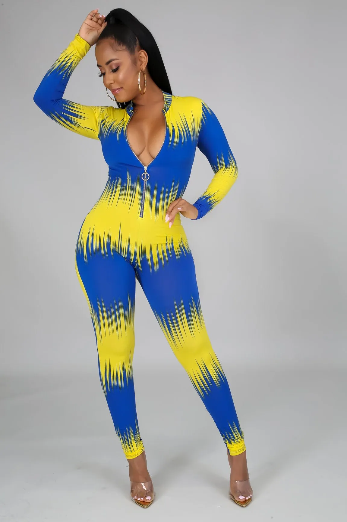 SW Copy of A jumpsuit Of two colors