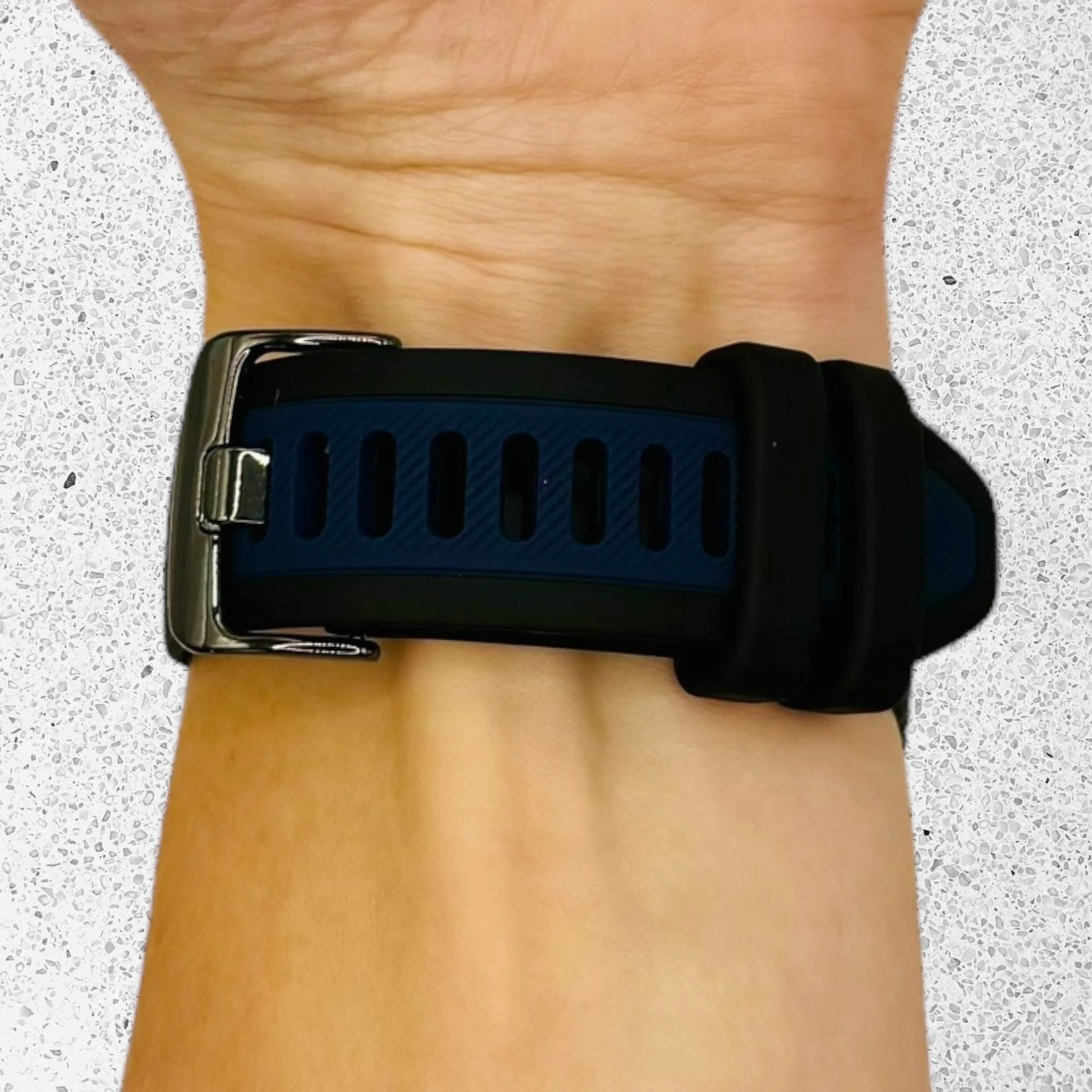 TheHorse 18mm Range Dual Colour Silicone Watch Straps