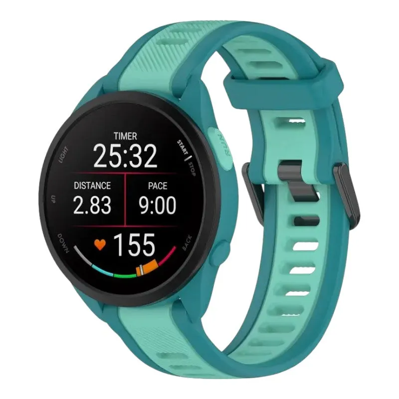 TheHorse 18mm Range Dual Colour Silicone Watch Straps