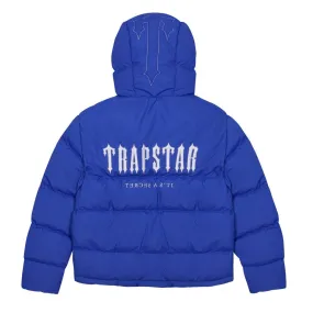 Trapstar Decoded Hooded Puffer Jacket 2.0 - Blue