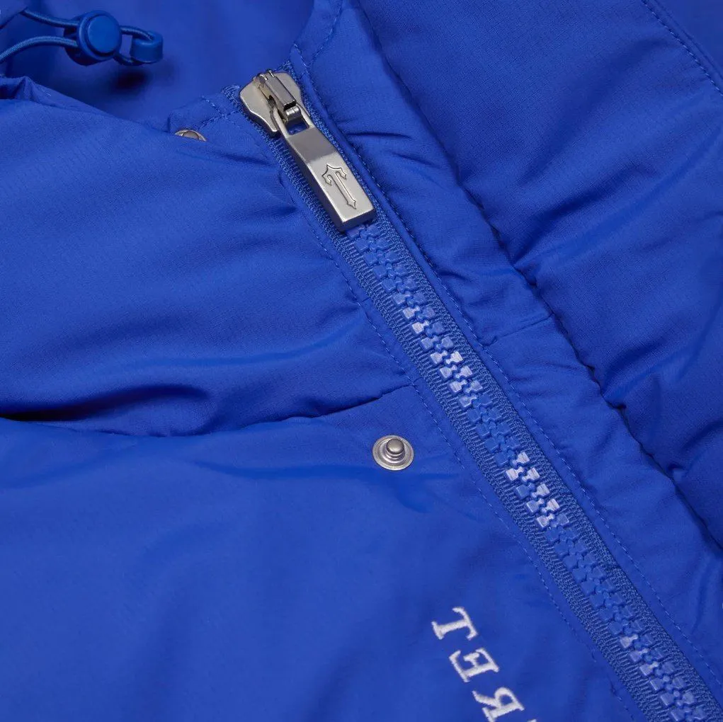 Trapstar Decoded Hooded Puffer Jacket 2.0 - Blue