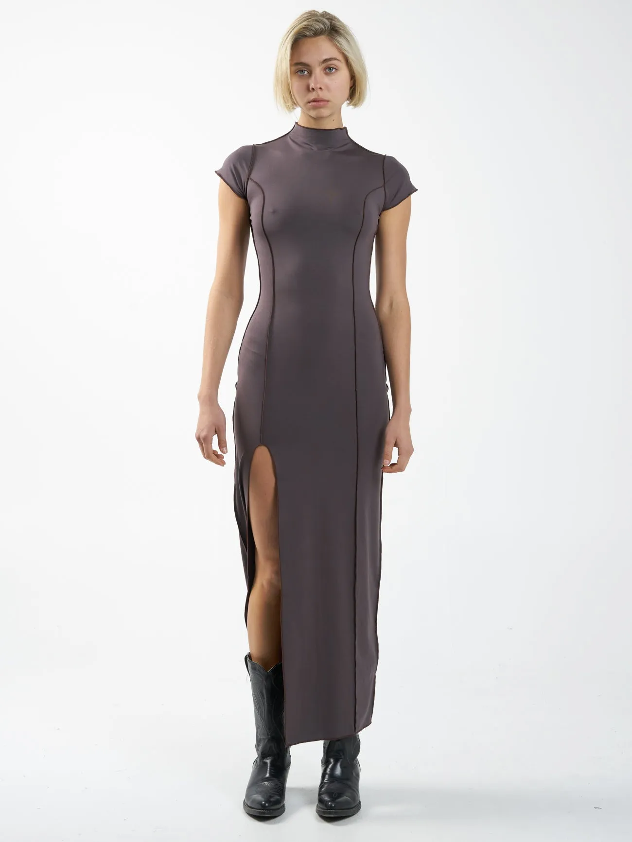 Women's Phoebe Dress - Chocolate Plum