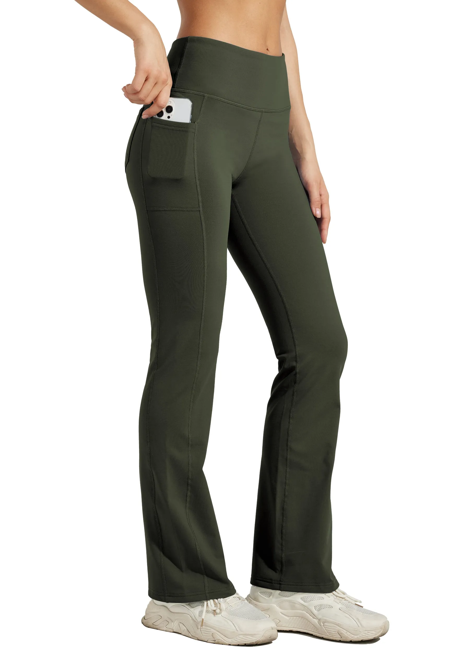 Women's Thermal Bootcut Yoga Pants